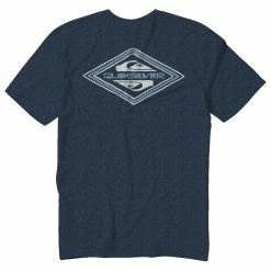 Quiksilver Mens Reverse Logo Mod Short Sleeve T Shirt
