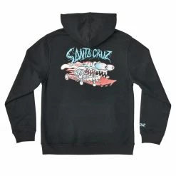 Santa Cruz Mens Decoder Slasher Pullover Hooded Heavyweight Sweatshirt