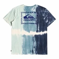 Quiksilver Mens Checker Stamp Short Sleeve T Shirt