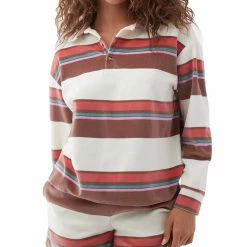 O'Neill ONeill Womens Hobbs Velour Polo Shirt