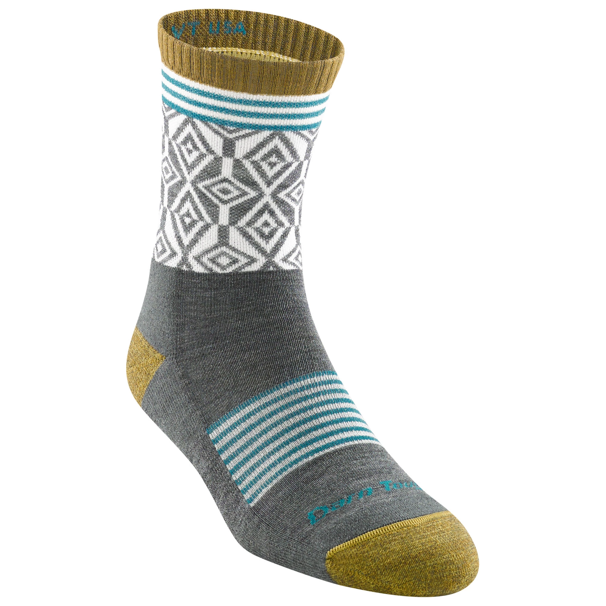Darn Tough Vermont Women's SoBo Micro Crew Cushion Socks 2 Darn Tough Vermont Women's SoBo Micro Crew Cushion Socks - Image 2