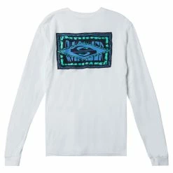 Quiksilver Mens Echoes In Time Long Sleeve T Shirt