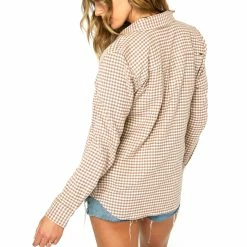 O'Neill ONeill Womens Nash Flannel Long Sleeve Top -Children's Clothing Store 45bc7d47 c8b7 4947 852e 07aeaae3add4