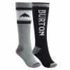 Burton Womens Weekend Midweight Two-Pack Snowboard Socks