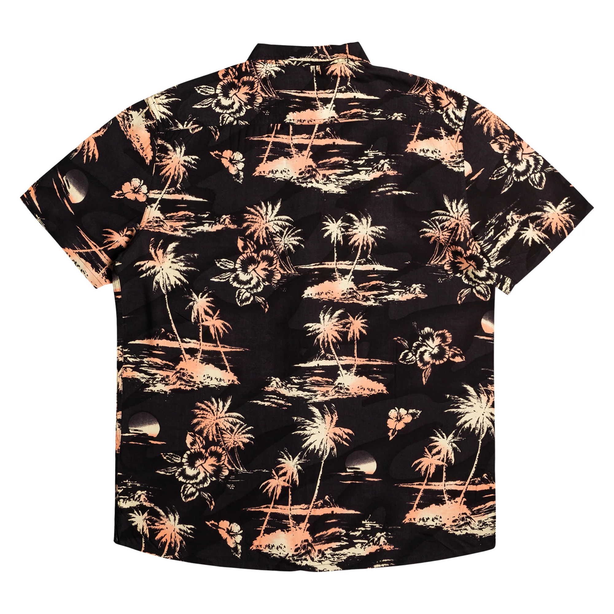 Quiksilver Mens Airflow Cotton Short Sleeve Shirt 2 Quiksilver Mens Airflow Cotton Short Sleeve Shirt - Image 2