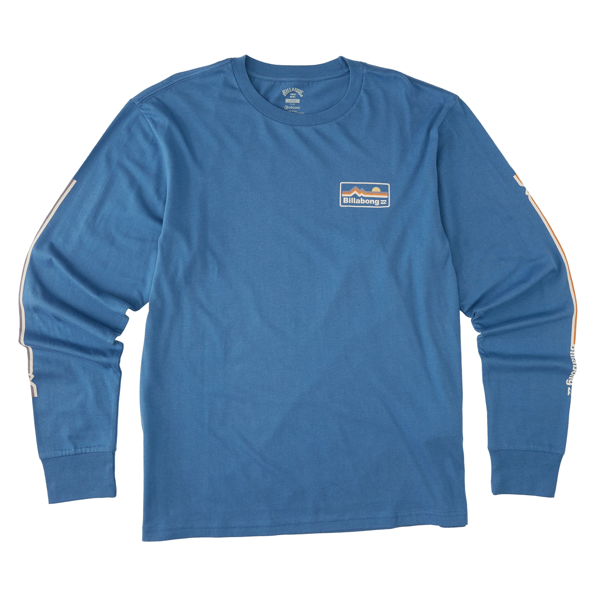 Billabong Mens A/Div Range Organic Long Sleeve T Shirt 2 Billabong Mens A/Div Range Organic Long Sleeve T Shirt - Image 2