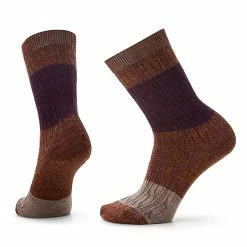 Smartwool Womens Everyday Color Block Cable Zero Cushion Crew Socks
