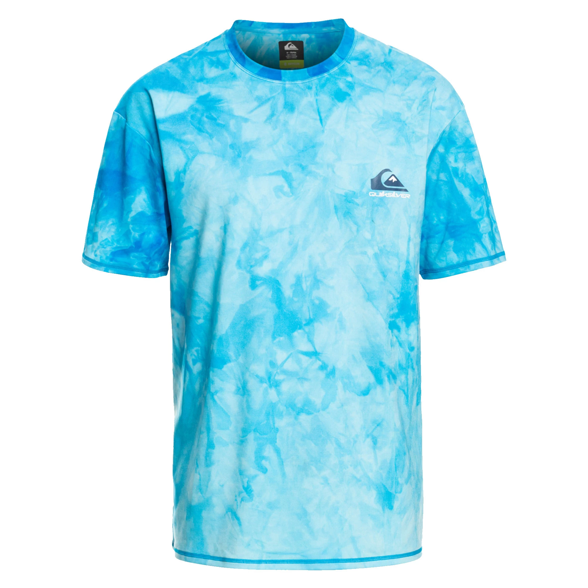 Quiksilver Mens Tie Dye UPF 50 Surf T Shirt 3 Quiksilver Mens Tie Dye UPF 50 Surf T Shirt - Image 3