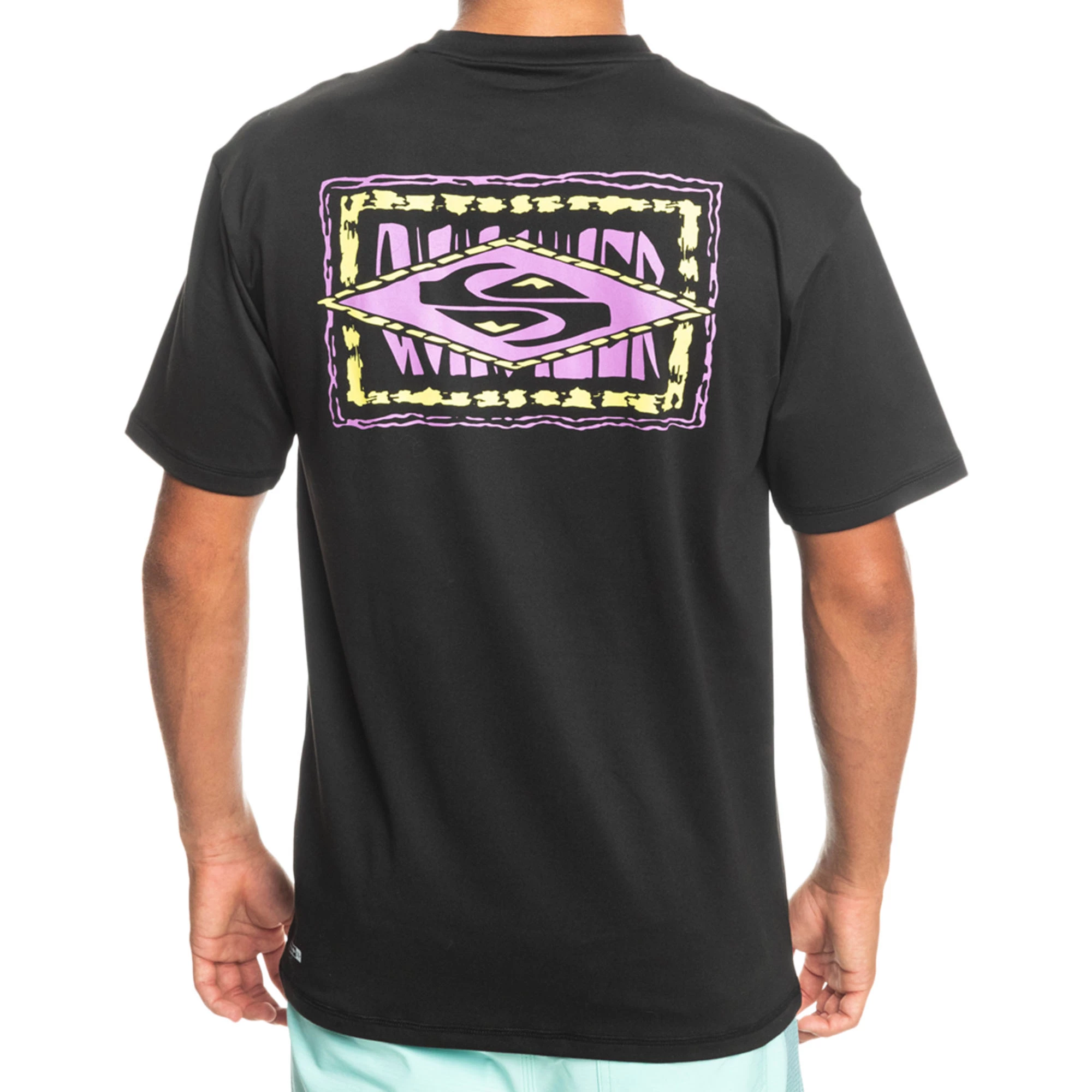 Quiksilver Mens Mix Surf UPF 50 Surf Short Sleeve T Shirt 7 Quiksilver Mens Mix Surf UPF 50 Surf Short Sleeve T Shirt - Image 7