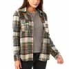 O'Neill ONeill Womens Zuma Superfleece Flannel Long Sleeve Shirt