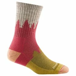 Darn Tough Vermont Womens Treeline Micro Crew Midweight Hiking Socks