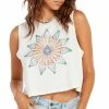 Volcom Womens Star Shields Crop Tank Top
