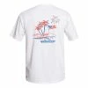 Quiksilver Mens Mix Surf UPF 50 Surf Short Sleeve T Shirt