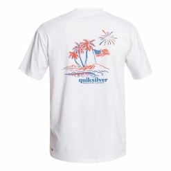 Quiksilver Mens Mix Surf UPF 50 Surf Short Sleeve T Shirt