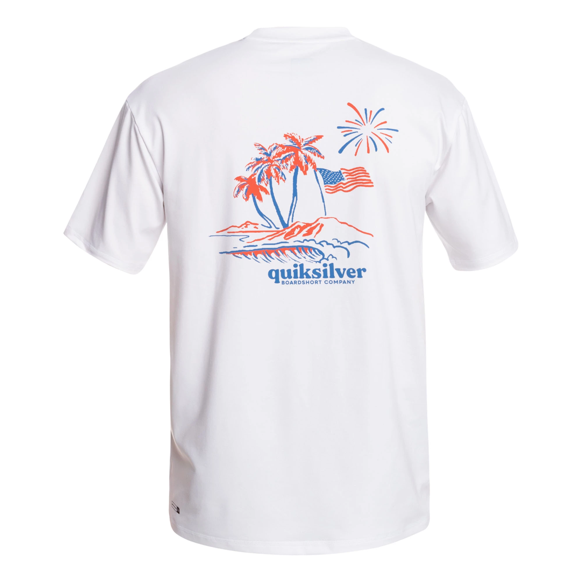 Quiksilver Mens Mix Surf UPF 50 Surf Short Sleeve T Shirt 1 Quiksilver Mens Mix Surf UPF 50 Surf Short Sleeve T Shirt