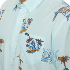 O'Neill ONeill Mens Artist Series - John Schubert Shirt -Children's Clothing Store ae1641ae 920f 43b0 9139 ed386ee0d1b1