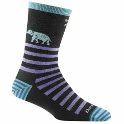 Darn Tough Vermont Womens Animal Haus Crew Lightweight Lifestyle Socks