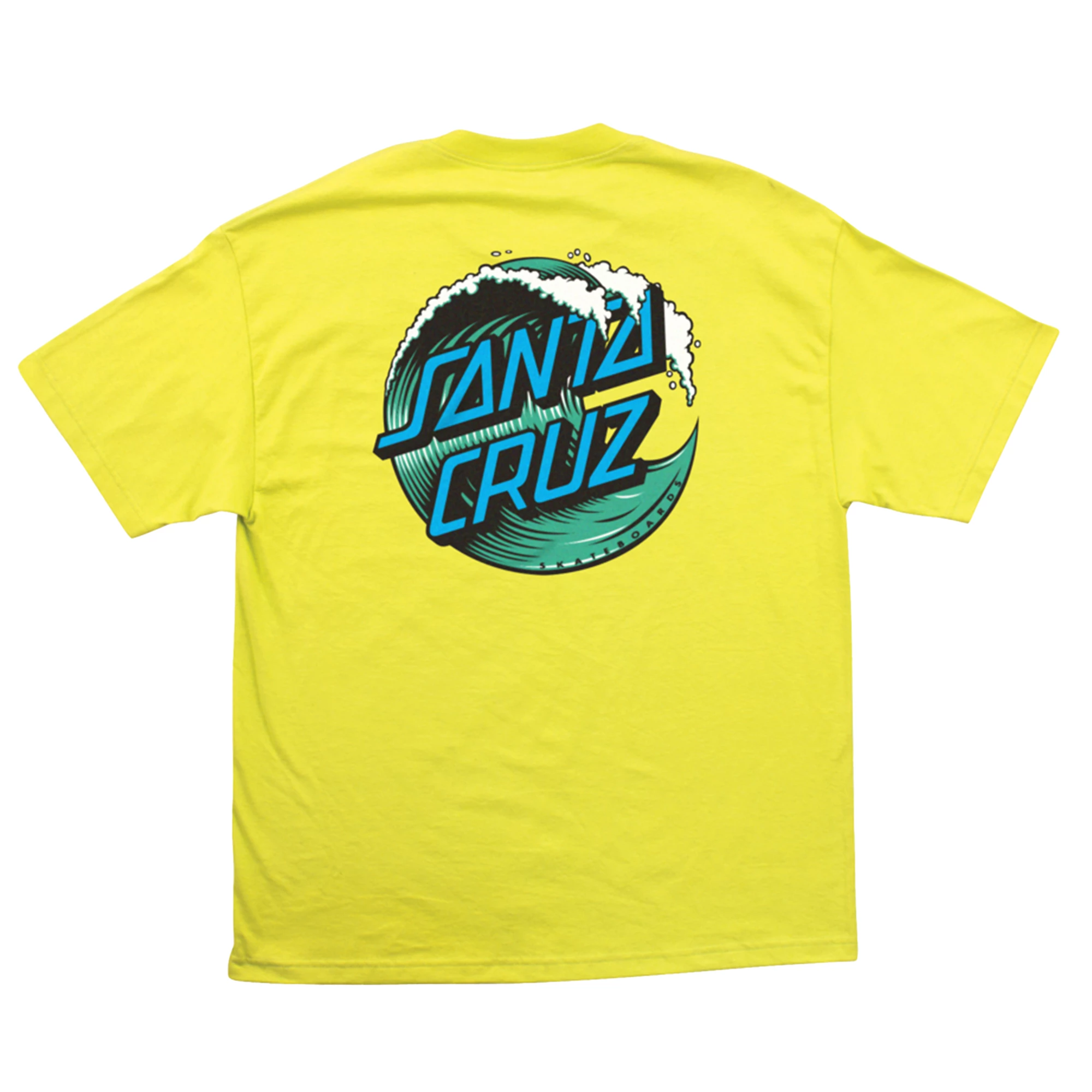 Santa Cruz Mens Wave Dot Short Sleeve Regular T Shirt 1 Santa Cruz Mens Wave Dot Short Sleeve Regular T Shirt