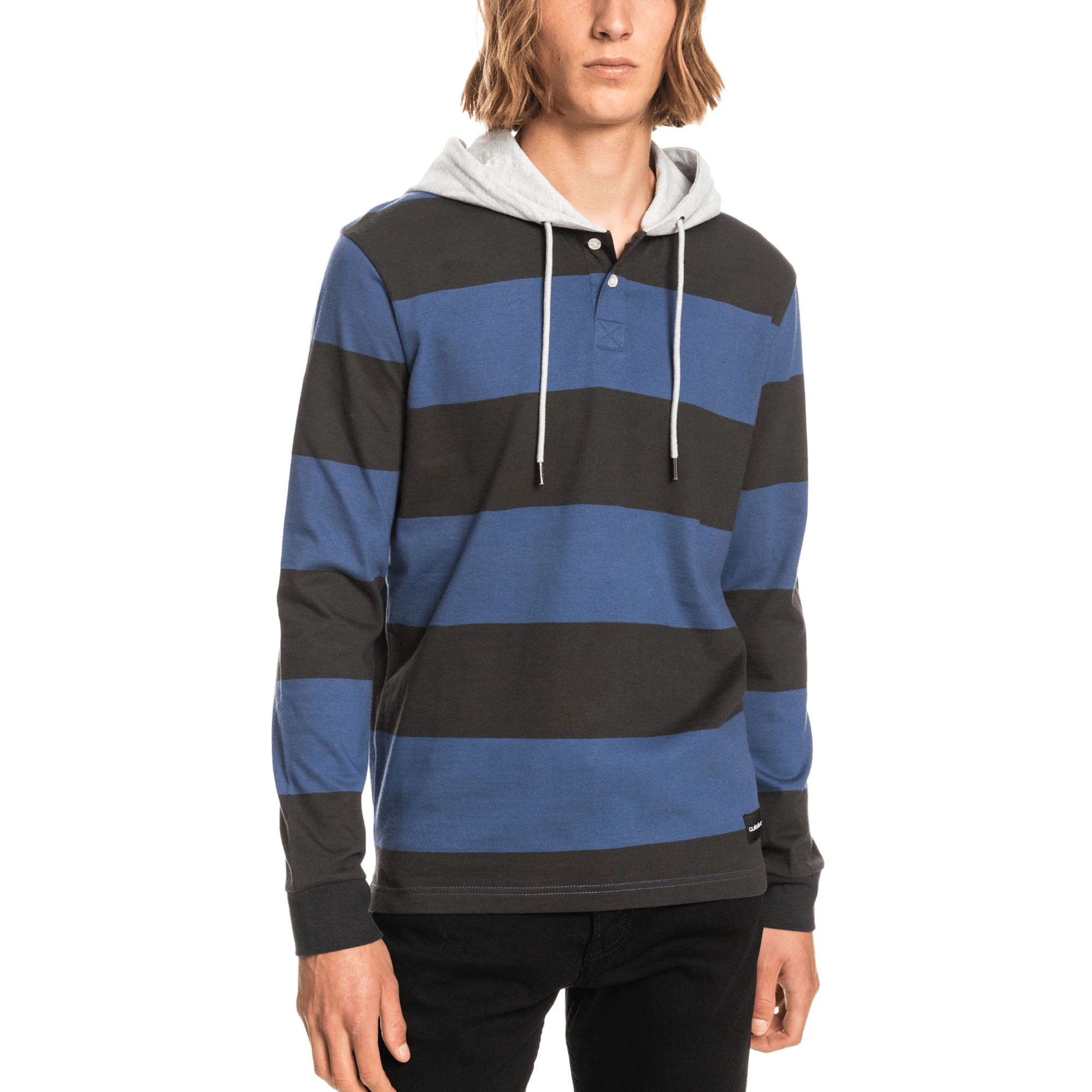 Quiksilver Men's Bayside Club Hooded T Shirt 1 Quiksilver Men's Bayside Club Hooded T Shirt