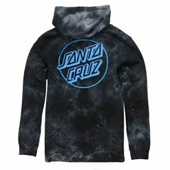 Santa Cruz Mens Opus Dot Pullover Hooded Heavyweight Sweatshirt