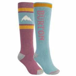 Burton Womens Weekend Midweight Two-Pack Snowboard Socks -Children's Clothing Store c18d06a9 f489 4638 8a45 0cfe8534d3e0