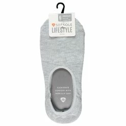 Sofsole Womens Hi-Vamp Cushioned Footie 6-Pack Socks