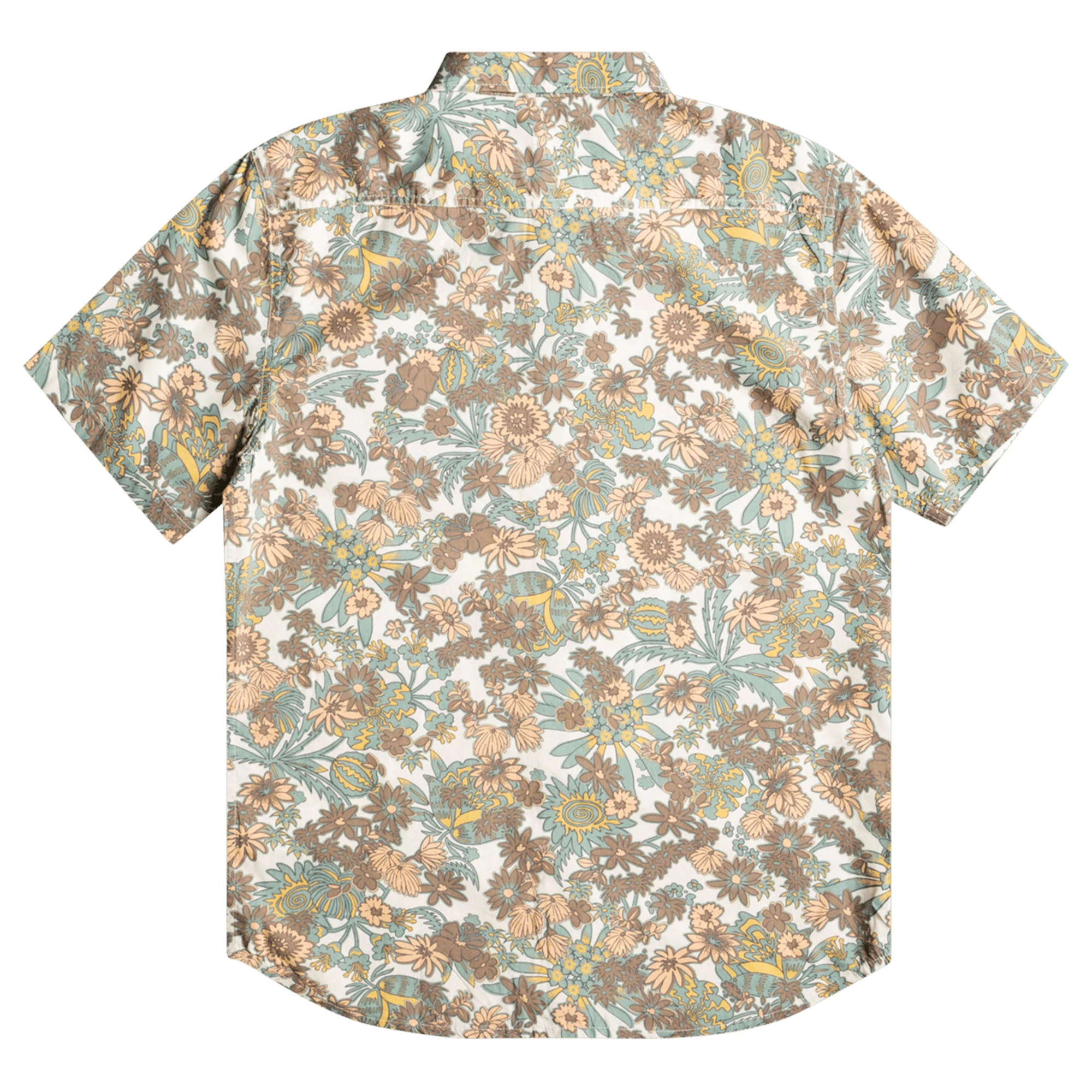 Quiksilver Mens Morning Trip Short Sleeve Shirt 2 Quiksilver Mens Morning Trip Short Sleeve Shirt - Image 2