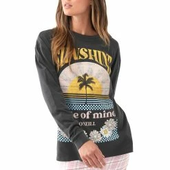 O'Neill ONeill Womens State Of Mind Long Sleeve T Shirt