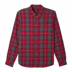 O'Neill ONeill Mens Redmond Plaid Stretch Flannel Shirt -Children's Clothing Store e404d209 63a0 4392 b2cb 8e62abace157