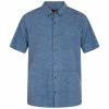 Hurley Mens Organic One And Only Stretch Short Sleeve Shirt