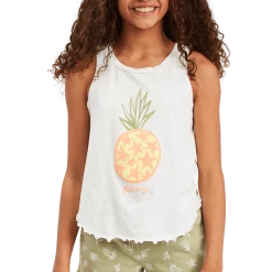Billabong Girls Everyday Sunshine Graphic Tank Top