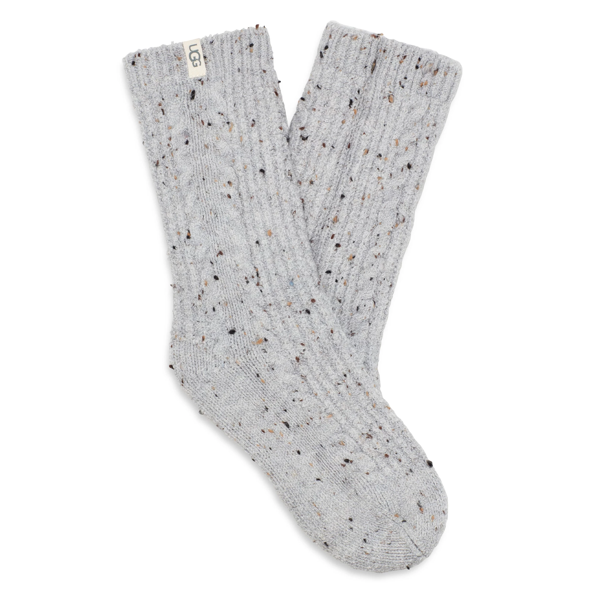 UGG Womens Radell Cable Knit Crew Socks 1 UGG Womens Radell Cable Knit Crew Socks