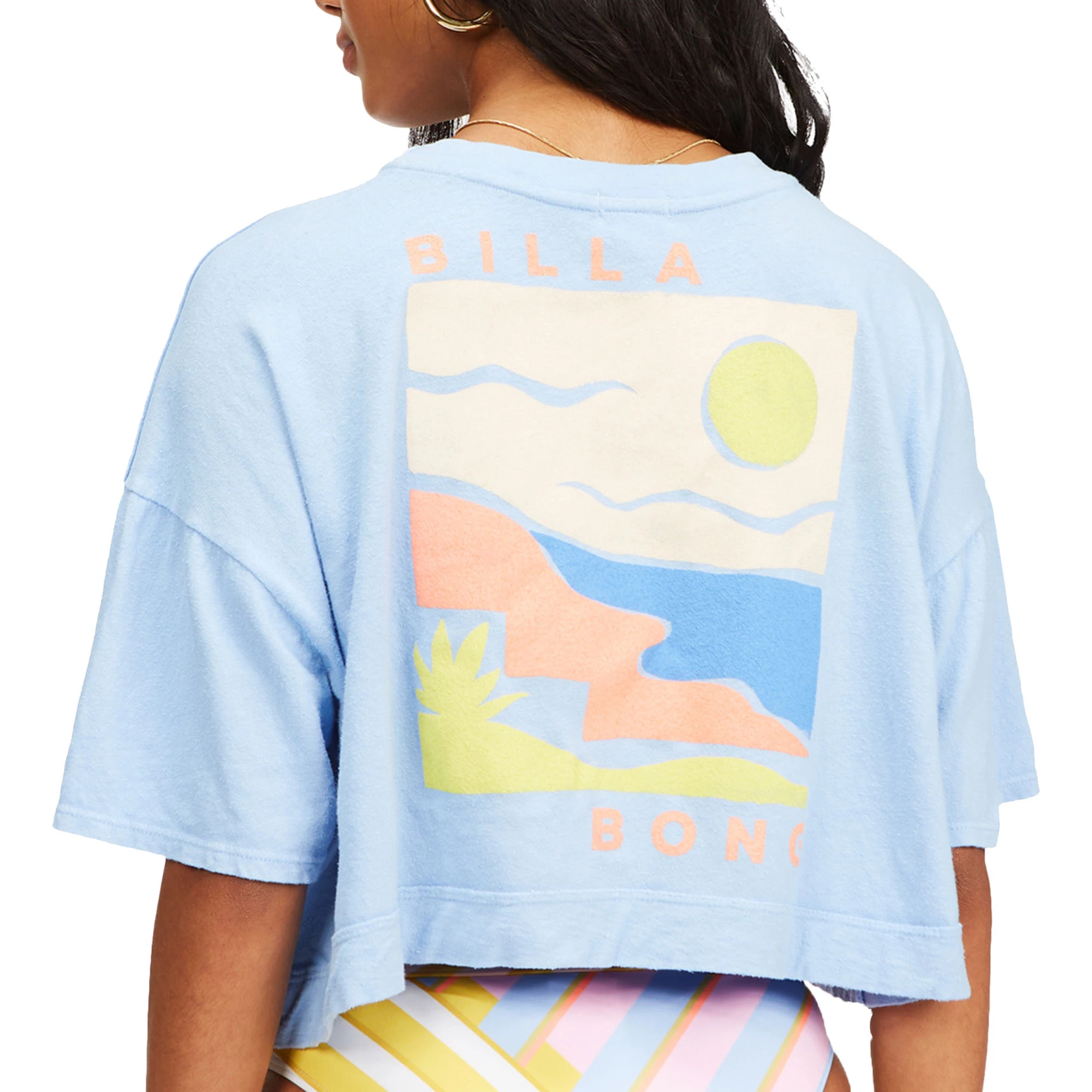 Billabong Womens Only Today Graphic T Shirt 2 Billabong Womens Only Today Graphic T Shirt - Image 2