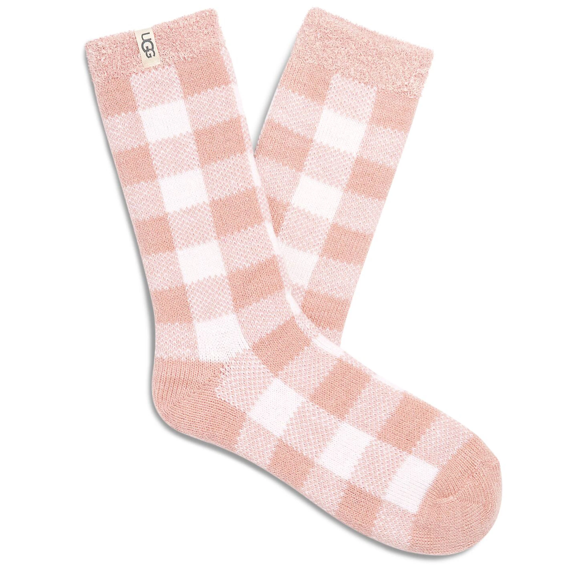 UGG Women's Vanna Check Fleece Socks 4 UGG Women's Vanna Check Fleece Socks - Image 4